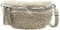Teddyfell Bauchtasche Damen Plüsch Tasche Teddyplüsch Gürteltasche Crossbody Bag Winter Umhängetasche Hüfttasche (Beige)