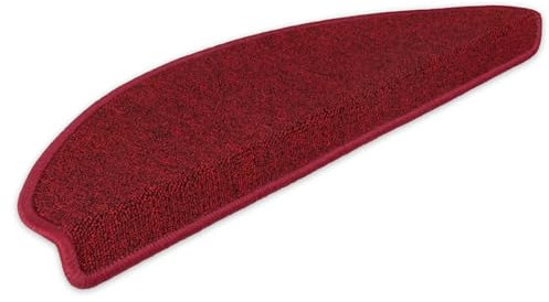 Kettelservice-Metzker Stufenmatten Ariston im Sonderformat 64/20cm Halbrund Weinrot 16 Stück