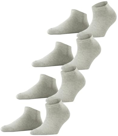 ESPRIT Damen Solid Sneakersocken Baumwolle atmungsaktiv