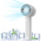 ITSHINY Mini Ventilator, Tragbarer Handventilator, Leistungsstarker Handventilator, Mini-Ventilator mit USB Aufladbar Design mit 4 Geschwindigkeiten, Leichter Ventilator für Zuhause, Büro, Reisen