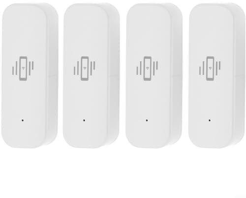 BlissfulAbode - Sensor de vibración inteligente para Tuya Smart Home (4 unidades)