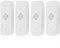 pour Tuya Lot de 4 capteurs de Vibrations Wi-FI intelligents pour Porte Intelligente pour Tuya Smart Home, détecteur d'ouverture de Porte avec pour Smart Life