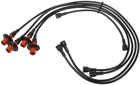 QUARKZMAN Zündkabelsatz Zündungskabel Zündkerzenstecker für VW Käfer Spezialaufbau 1200 1.2 (1947-2003) 25 kW 111998031 - Packung mit 5