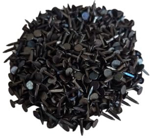 Semences Tapissier Evidées en Acier - 9mm 6/4 (6,4 mm Ø) - 500g - Petit Clou idéal pour Pose de Toile et Rabattage de Chanfrein - Haute Qualité & Fabriqué en France