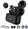 Wireless Lavalier Microphone for iPhone/Android, LINBER A37 Mini Mic with Noise Cancellation, 40H, 164ft Range, 2in1 Clip&Magnetic Mic for Video Recording, Tiktok, Podcast, Streaming, Vlogging (Black)