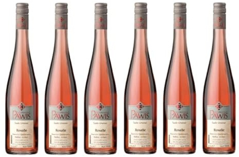 6x 0,75l - 2024er - Pawis - Rosalie - Rosé - VDP.Gutswein - Qualitätswein Saale-Unstrut - Deutschland - Rosé-Wein trocken