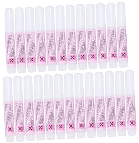 Happyyami 25pcs Nail Glue 2g Fake Nail Glue Strong Adhesive Professional Manicure Kit Suitable for Salon and Home Use