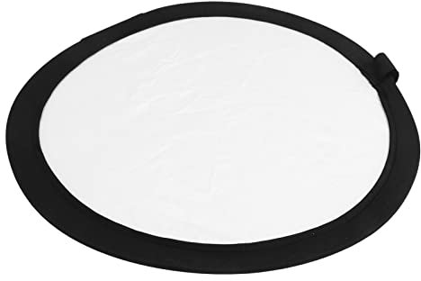 Qukaim Still Plateau tournant électrique avec télécommande 15 cm, noir pour photographie et prise de vue vidéo, avec réflecteur rond double face de 30 cm