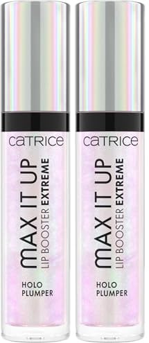 Catrice Max It Up Lip Booster Extreme, Nr. 050, Mehrfarbig, pflegend, Extremes Volumen, vergrößernd, vegan, ohne Konservierungsstoffe, ohne Parabene, ohne Mikroplastikpartikel, 2er Pack (4ml)