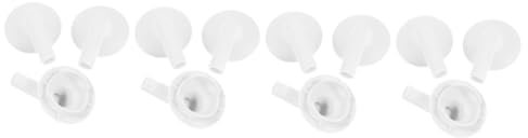 UKCOCO 4 Sätze Ablaufgarnitur Für Klimaanlage Bausatz Luft Koppler Split Klimaanlage Adapter Integrierter Abflussstecker Klimaanlage Schlauch Kupplung Abs Weiß 3 Stück * 4