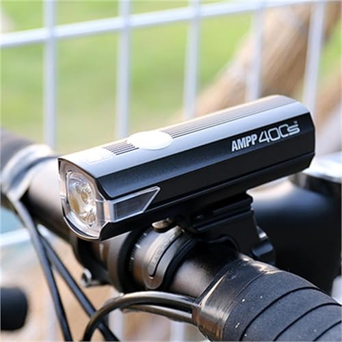 CatEye AMPP 400S & Nano 60 Bike Light Set – USB Rechargeable LED Front & Rear Bicycle Lights for Road, Commuter, Urban Cycling – Easy Mount, Compact & Lightweight