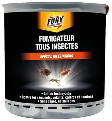 FURY - Fumigateur Tous Insectes 65 à 130 m² TP18