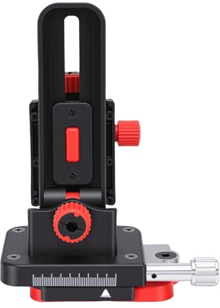 Jelquix Nivellier-Wandhalterung, Magnetischer Nivellieraufhänger, 0–12 Mm Verstellbare Halterung Zum Aufhängen von Bildern, Schränken und Deckenarbeiten