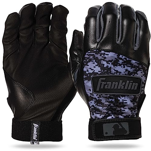 Franklin Sports MLB digi-camo Batting Handschuhe (Paar), MLB Digi-Camo Batting Gloves (Pair), schwarz