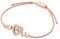 Michael Kors Damen-Armband mit Herzanhänger, rotgoldfarben, Einheitsgröße, One Size, Metall, Zirkonia