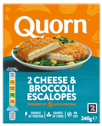 Quorn 2 Cheese And Broccoli Escalopes 240g