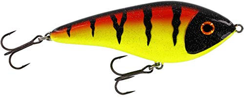 Westin Swim Glidebait - Jerkbait, Farbe:Alert Perch, Länge/Gewicht/Schwimmverhalten:10cm / 34g / sinkend