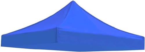 Vonluxeshop Outdoor Patio Canopy Cover Replacement - Gazebo Pavilion Roof Tarpaulin Sunshade (Blue, 2 * 2cm)