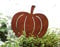 LB H&F Kürbis Lilienburg Dekofigur Roststecker Rostdeko Herbst Gartenstecker Herbstdeko Rost Metall Garten Deko Gartenfigur (Kürbis)