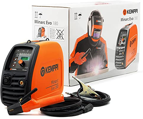 Kemppi™ Minarc EVO 180 A Schweißgerät Wechselrichter ARC Elektroden MMA