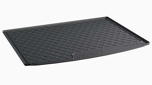 AROBA GL1206 Design Kofferraumwanne kompatibel mit BMW 2er Active Tourer F45 BJ. 9.2014-2021 Kofferraummatte passgenau erhöhter Rand schwarz