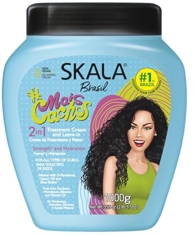 SKALA Mais Cachos Creme Conditioner, 1000 ml, Schwarz, 1 Stück