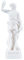Dionysos Statue Bacchus griechischer Gott des Weins Traubenernte Alabaster Skulptur 16 cm