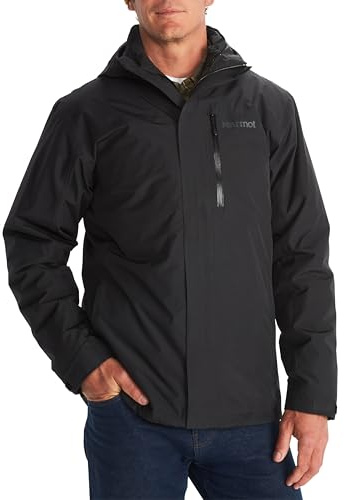 MARMOT Herren Ramble Component Jacket Wasserdichte Jacke, warme 3 in 1 Regenjacke mit Kapuze, winddichter Regenmantel, atmungsaktiver Windbreaker, ideal zum Wandern (1er Pack)