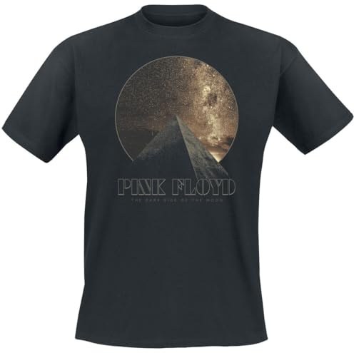 Pink Floyd Pyramid Circle Männer T-Shirt schwarz Band-Merch, Bands