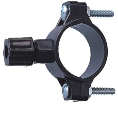 Abwasserschelle Rohrschelle Abflussschelle DN40 mit 1/4 Easy & Quick Anschluss geignet für Osmoseanlagen mit 1/4 Abwasseranschluss Osmoseschlauch Membranabwasser