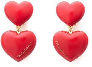 Kate Spade New York HEART YOU Doppeltropf Ohrringe