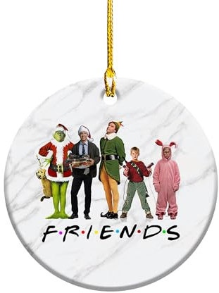Weihnachtsfilm-Ornamente – Weihnachtsbaumschmuck – hängende Ornamente – Geschenke für Freunde und Familie