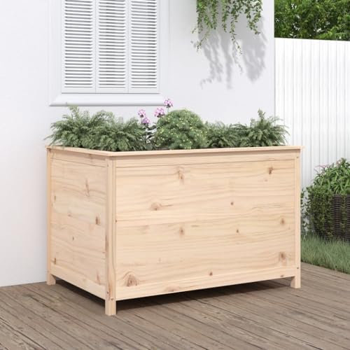 LLEZKBR Furniture Select-Garden Hochbeet 119,5x82,5x78 cm Massivholz Kiefer