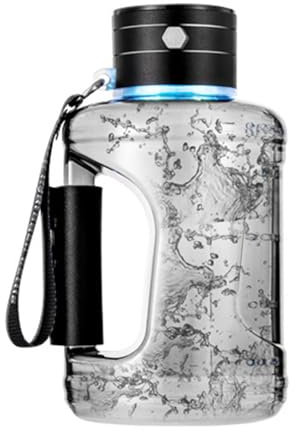 MOONDAME Bottiglia d'acqua ricaricabile per idrogeno da 1,5 l, grande, generatore di ioni, per migliorare l'acqua