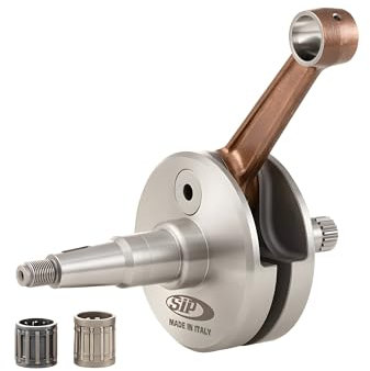 Albero motore SIP Spareparts Premium 58,0 mm 107,0 mm Ø 16 mm per Lambretta 125 LI, Special, 150 LI, Special, SX