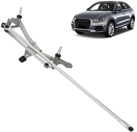 Front Windshield Wiper Motor Compatible with Renault Clio 2012 2013 2014 2015 2016 2018, Replaces 288603753R, 163339080