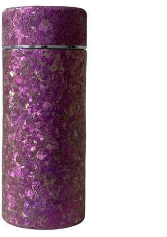 Straight Mug With Tea Strainer, Insulated 200ml Mini Cup Made Of Pure Titanium With Tea Strainer Lightweight And Portable For Travel(200ML Red)