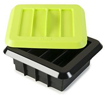 IBILI 747001 Kit pour 12 Barres Énergétiques Artisanale Silicone Noir/Vert 15 x 7 x 7 cm 6 Pièces