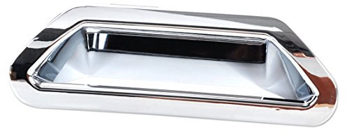 Eastar Botón de Control del botón de la Puerta Trasera del Maletero Trasero Cromado Botón de Ajuste del Agarre de la manija Decorativa