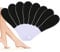 Rainmae Foot Files for Hard Skin,8 Packs Double-Sided Foot Rasp File and Callus Hard Skin Remover for Wet and Dry Cracked Feet(White)