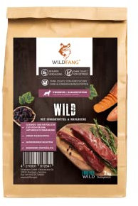 Wildfang® Hundefutter - Trocken - Getreidefreies Hundefutter - Premium Trockenfutter (2 kg, Wild mit Süßkartoffel)