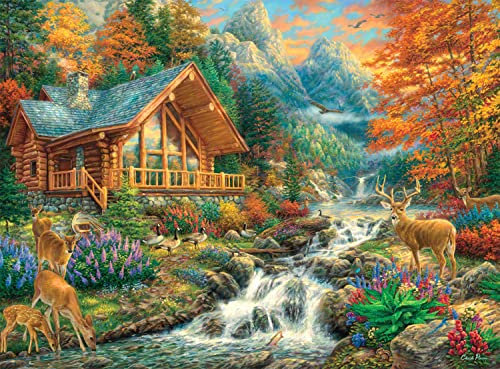 Buffalo Games - Alpine Serenity - Puzzle 1000 Teile mit versteckten Bildern