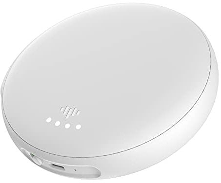 iLuv Smart Shaker, Vibration Shaker Alarm, Bluetooth, Compatible with Apple & Android, White