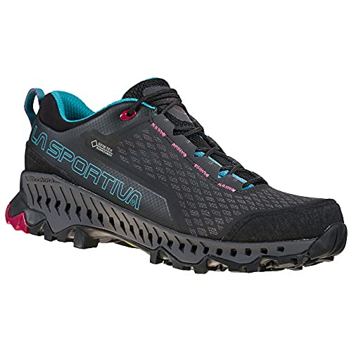 LA SPORTIVA W Spire GTX Surround Blau-Schwarz - Gore-Tex Wasserdichter atmungsaktiver Damen Gore-Tex Surround Bergsc