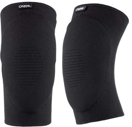 O'NEAL | Protezione del ginocchio | Motocross Enduro | Tessuto Flyknit per il massimo comfort, schiuma funzionale IPX®,| Superfly Knee Guard V.22 | Adulto | Nero | Taglia XL