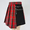 ShFhhwrl Schöner Kilt Rock Gothic Sweet Women Faltenrock Mode Plaid Mini High Waist Chic Rock Casual Damen Plaid Faltenrock S 950
