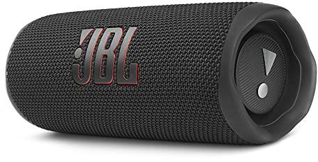 JBL Flip 6 (Bluetooth 5.1 Lautsprecher – IP67 – 12 Stunden Akkulaufzeit) Schwarz
