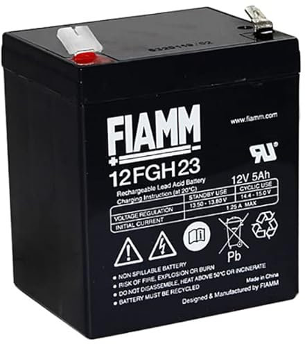 Blei-Akku Fiamm 12FGH23, 12 Volt, 5 Ah