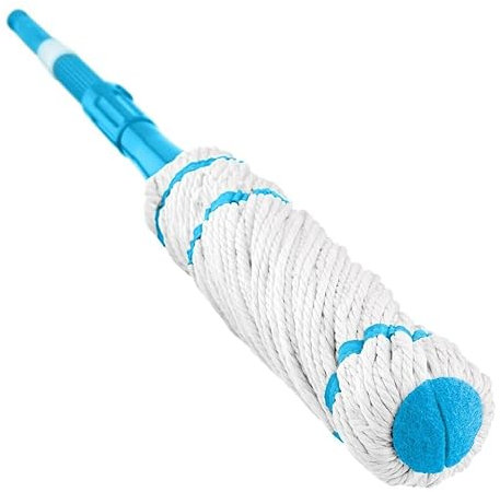 Celino® Extendable Microfibre Twist Mop Kitchen Floor Cleaning Hardwood Tile Easy Twisted Wringing Water Wet Dry Super Absorbent