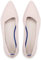 Womens Pointed Toe Ballet Flat Knit Dress Shoes Low Wedge Flat Shoes Comfort Slip On Flats Shoes for Woman Classic Softable Shoes Pink